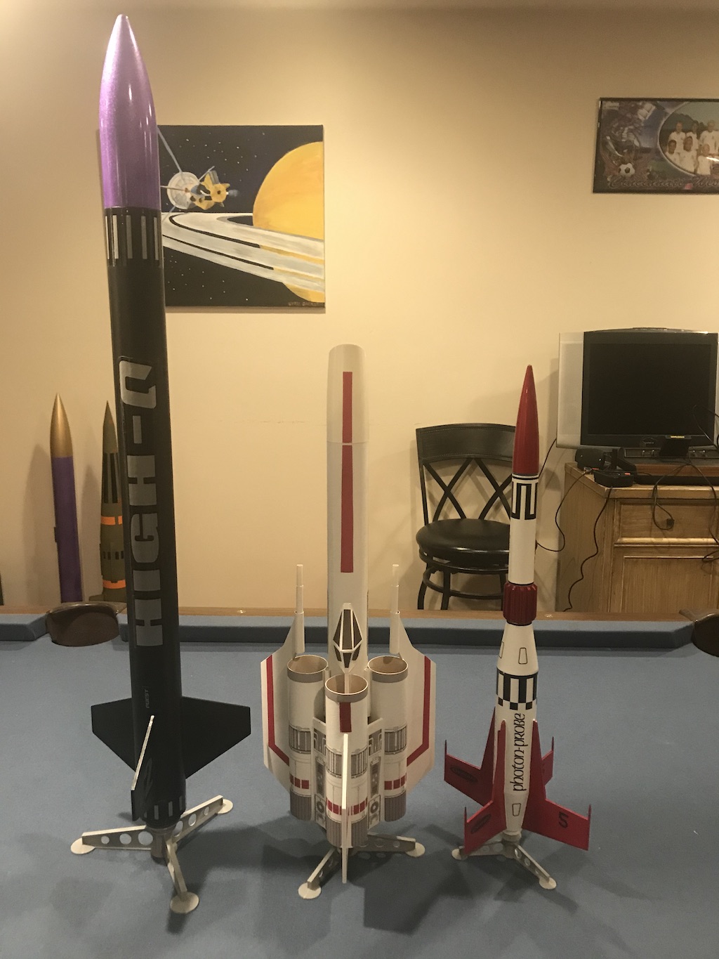 Model Rocket Stands That ’70s Rocketeer